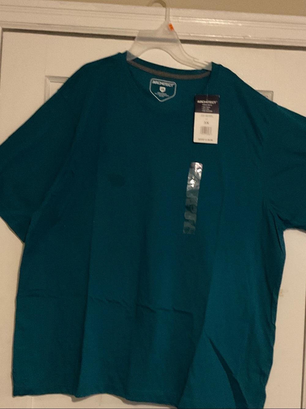 Architect Teal Short Sleeve Crew Neck Shirt